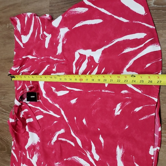 (3X) NWT ALFANI Flowy Top Front Tie Vacation Warm Weather Casual Business Casual - Picture 4 of 9